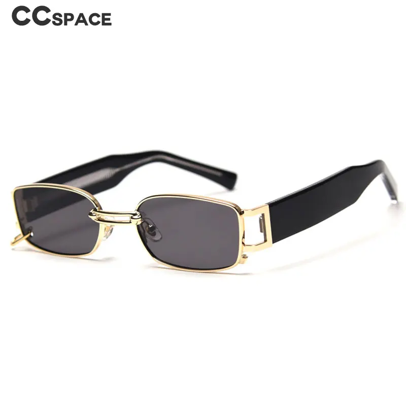 49253 квадратные роскошные солнцезащитные очки в стиле панк для мужчин и женщин