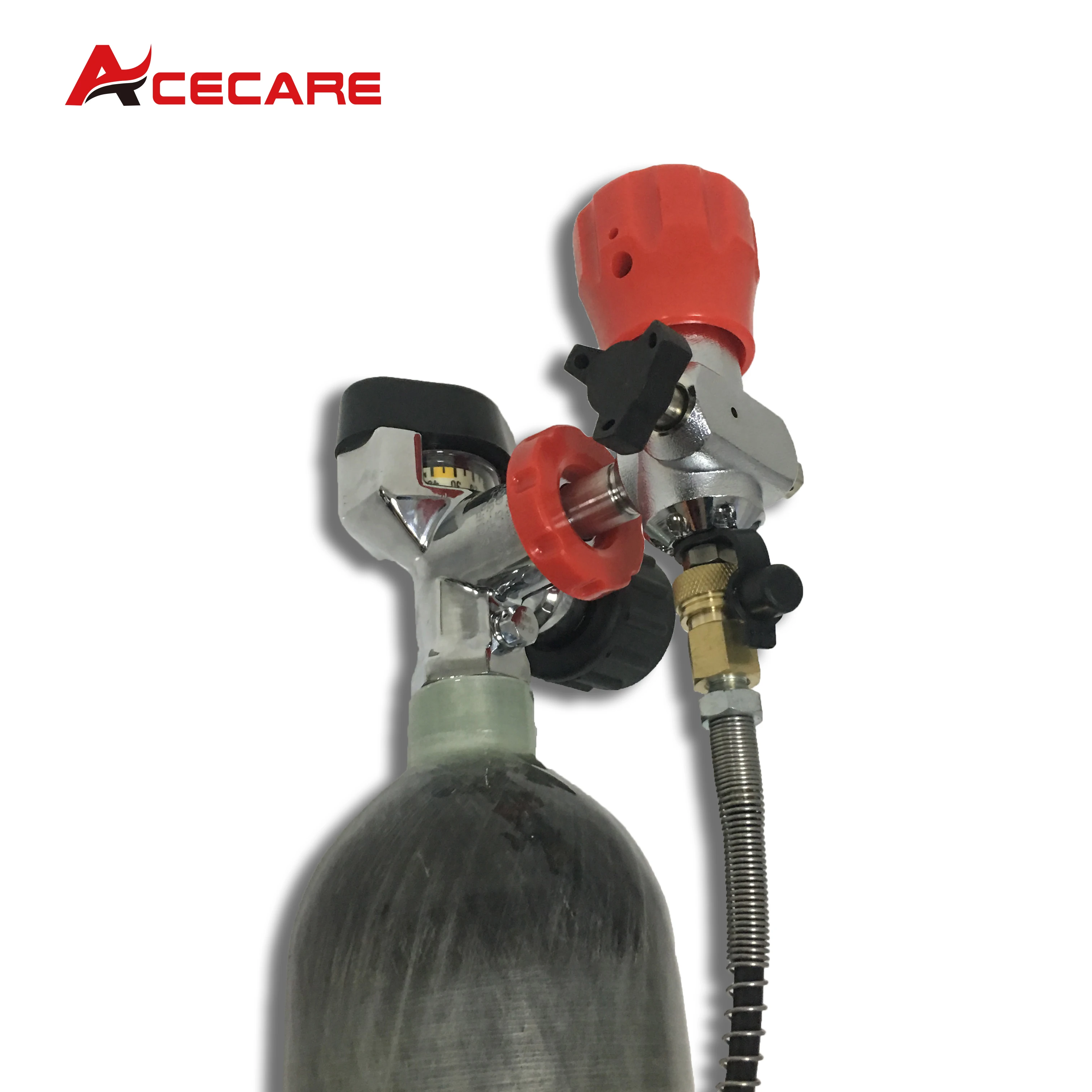 Acecare 2L/3L Hpa Pcp резервуар для подводного плавания Воздушный бак винтовка бутылка