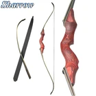 Рекурсивный лук для стрельбы из лука, 60 дюймов, 30-60 фунтов, охотничий лук JUNXING, длинный лук для стрельбы на открытом воздухе, тренировочная Рогатка Для турнира