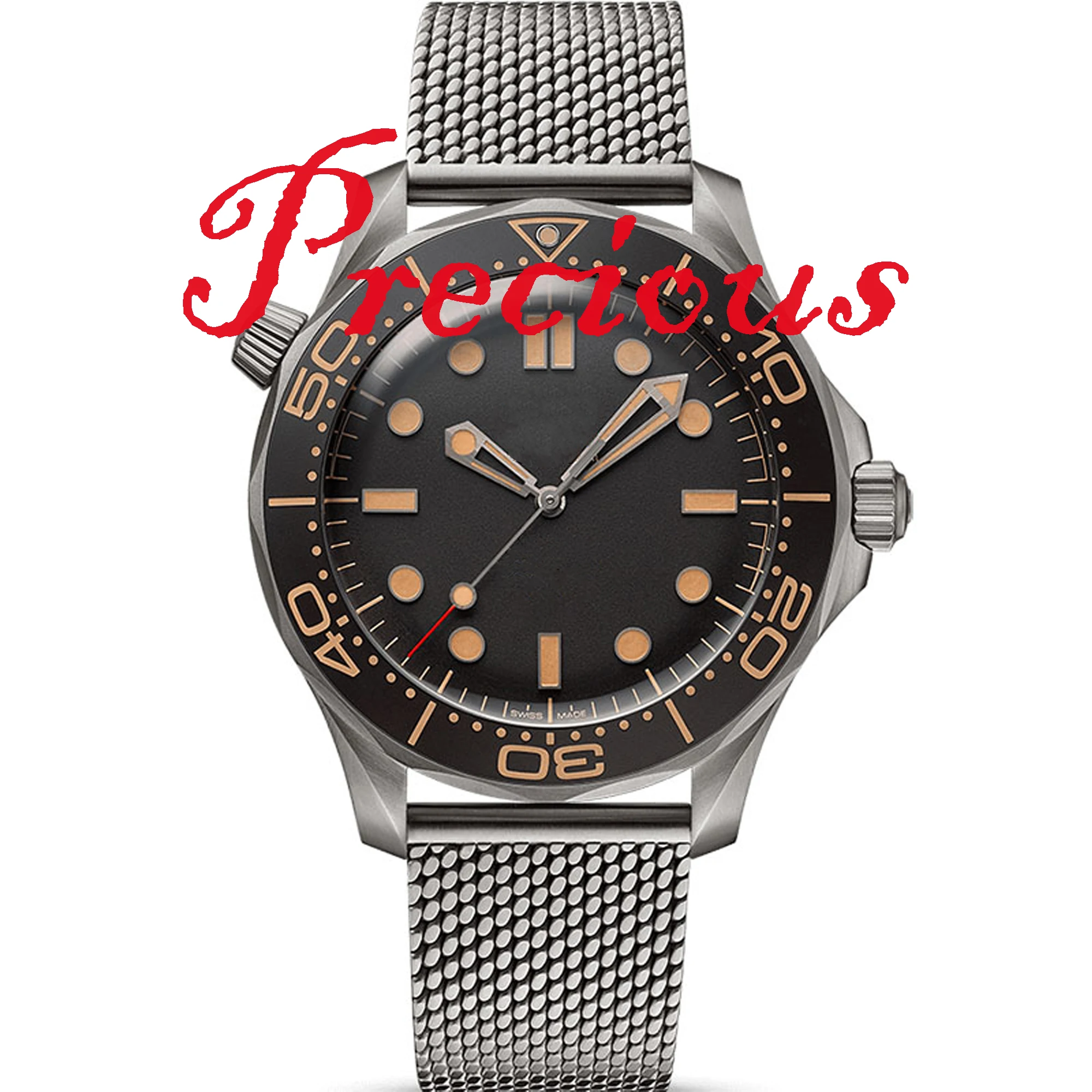 Мужские механические часы 43 мм безупречные 300 Ограниченная серия 904L из