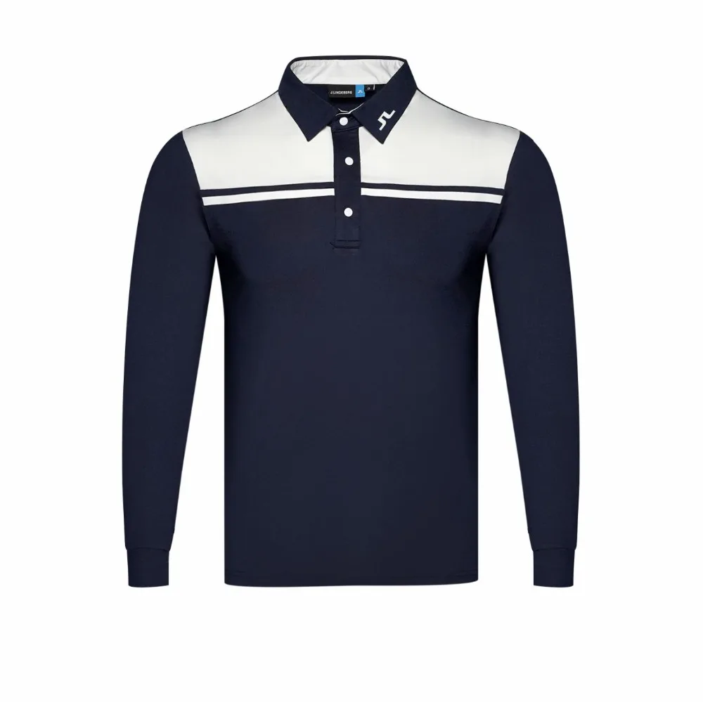 K golf/футболка; сезон весна-осень; одежда для гольфа с длинными рукавами; мягкая и быстросохнущая футболка для гольфа;