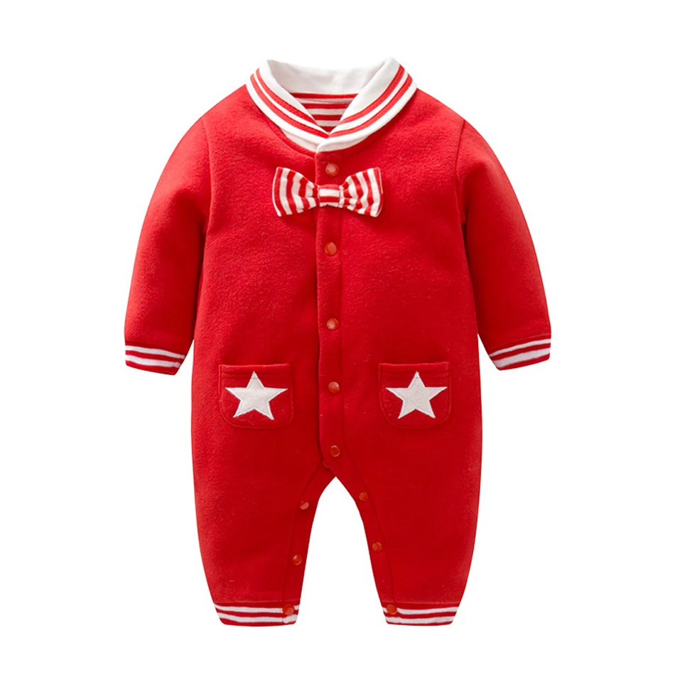 Детская одежда для маленьких мальчиков и девочек зимний комбинезон милые