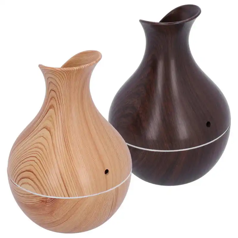 

Night Light Humidifier Air Humidifier Usb Powered Wood Grain for Home Bedroom for Office Hotel