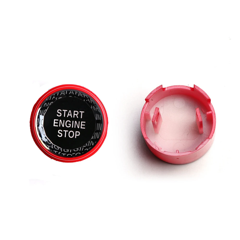 Хрустальный автомобильный Стайлинг переключатель старта и остановки двигателя