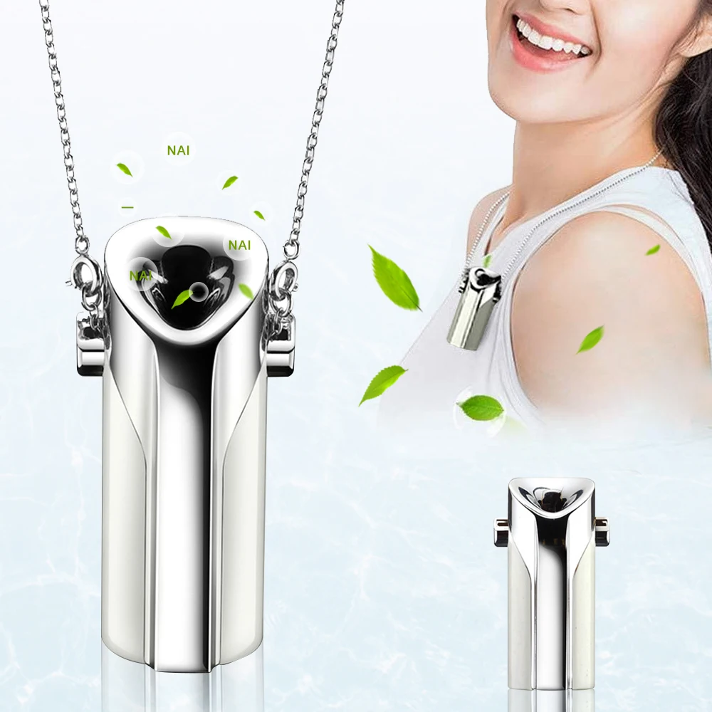 Ожерелье с персональным носимым воздухоочистителем/мини портативный освежитель