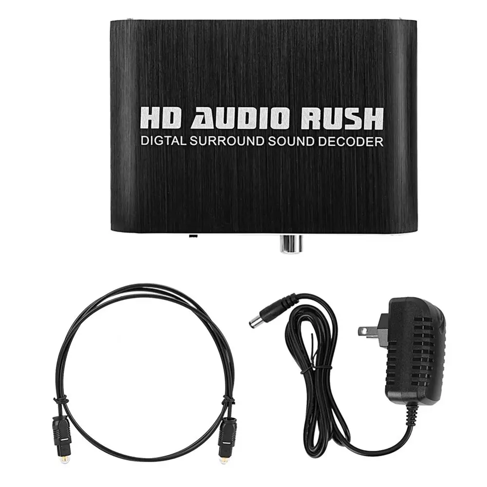 DTS AC3 аудио декодер Аналоговый Цифровой 5 1 канальный волоконный коаксиальный