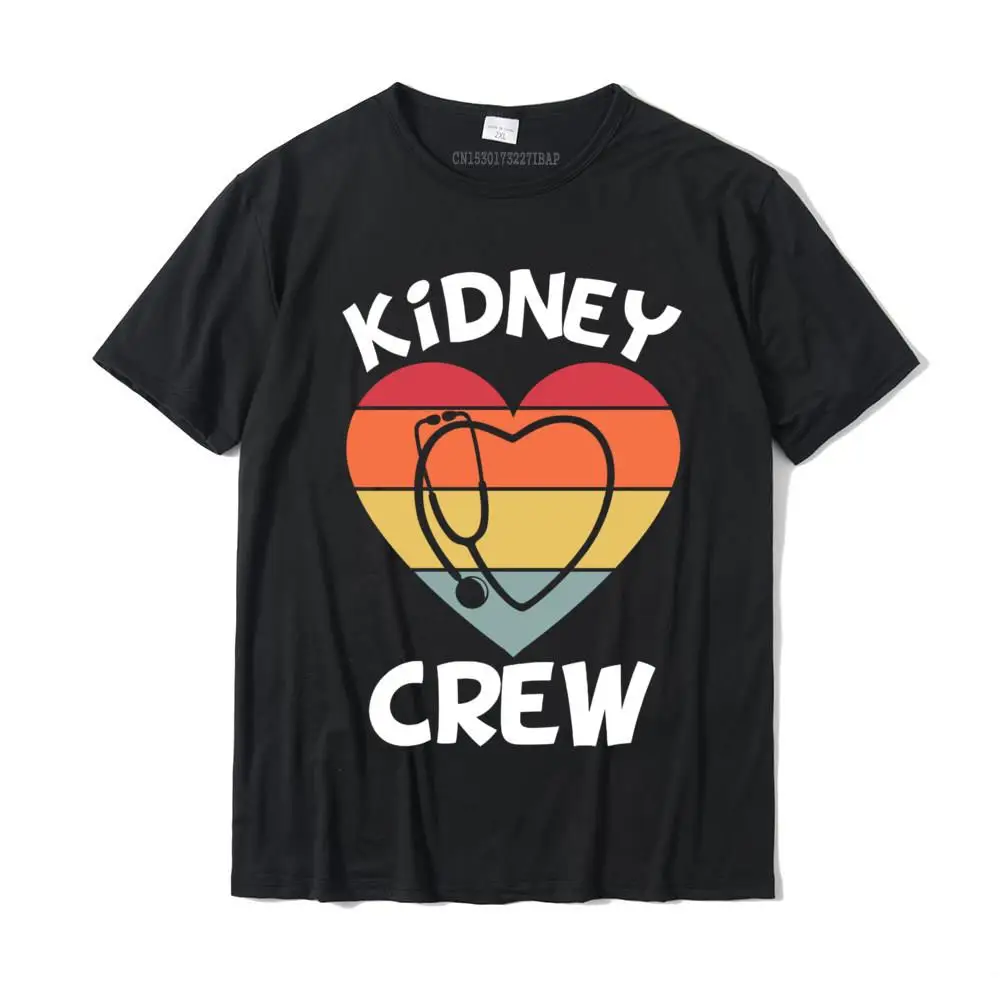 

Kidney Gifts Nephrology Nurse Dialysis Team Dialysis Tech T-Shirt Cotton Summer Tops Tees Company Men's Tshirts Design