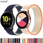 Ремешок 20 мм22 мм для Galaxy Watch 4Classicactive 23 45 мм46 мм42 мм, нейлоновый браслет для Samsung Gear S3, Huawei watch GT 2 pro