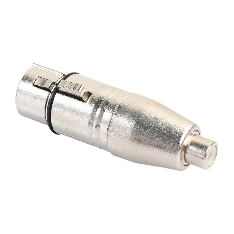 

Happstuustoy 2Pcs/Lot XLR Female To RCA Female Audio Adapter Connector For Microphone Speaker
