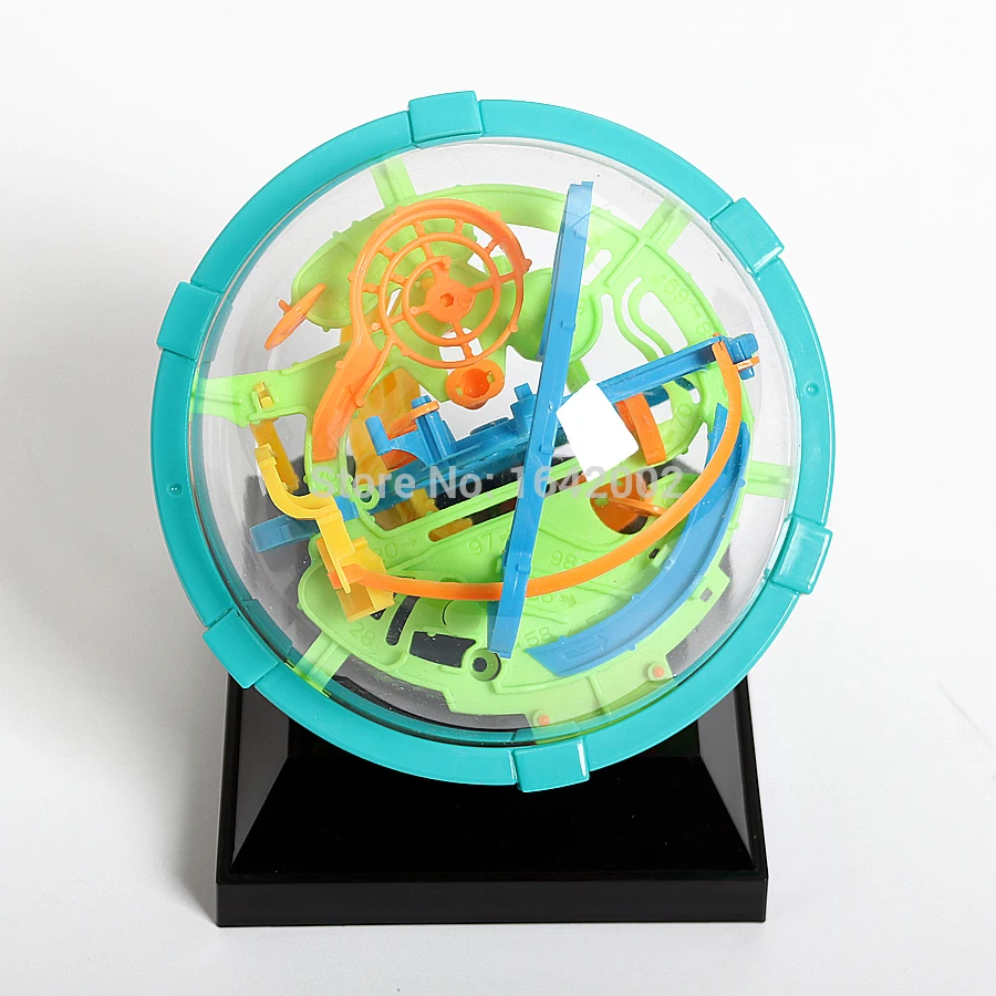 Новая Магическая головоломка Лабиринт мяч с 100 препятствиями образовательный