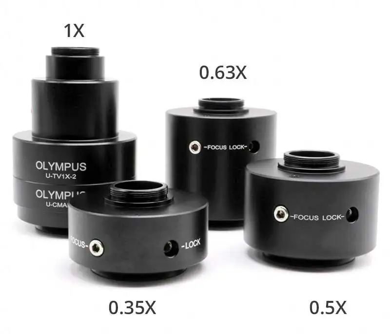 0.35X 0.5X 0.63X 1X c-крепление микроскоп камера адаптер CCD камера интерфейс для Olympus микроскоп SZX AX CX BX MX