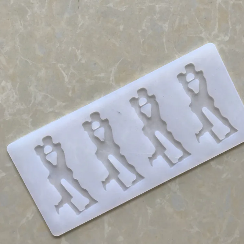 1 шт. 8 ячеек круглые точки помадка шоколадные силиконовые формы антипригарные