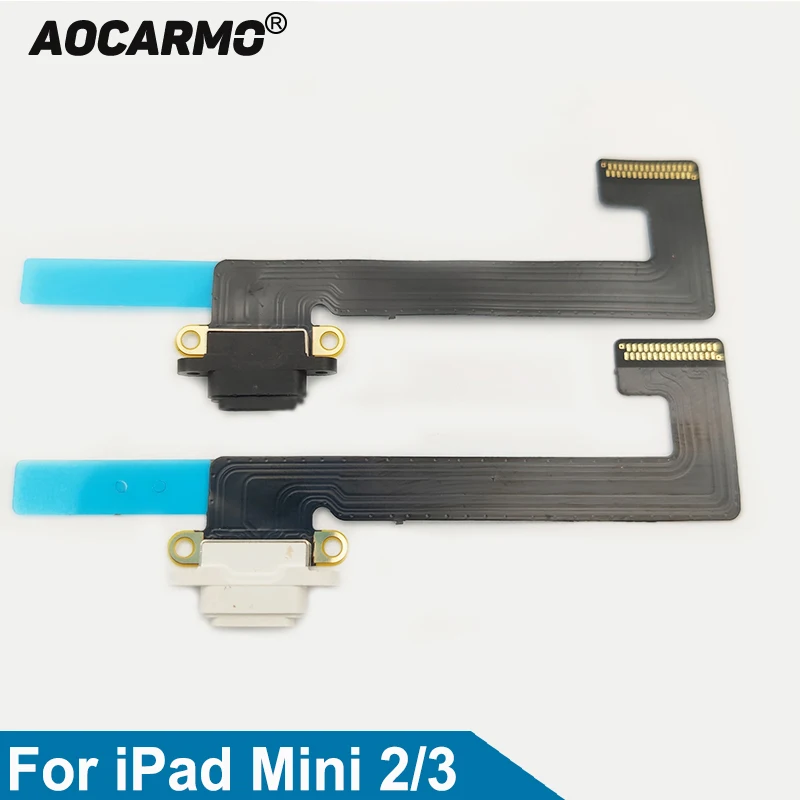 Фото Шлейф зарядного порта USB Aocarmo для iPad Mini 2 3 | Мобильные телефоны и аксессуары