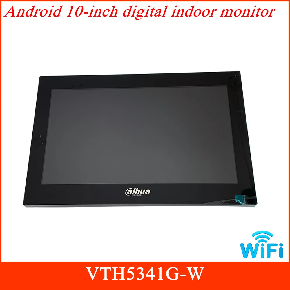 

Сетевой видеорегистратор Dahua видео домофон VTH5341G-W Android 10 дюймов TFT ёмкостный Тач-Экран 1024*600 цифровой внутренний монитор