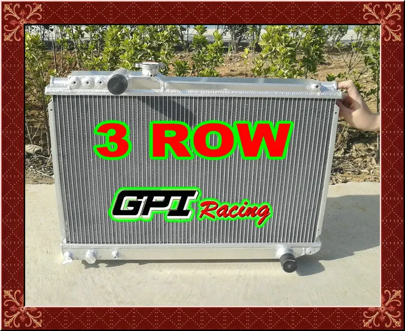 УФ-фильтр 52 мм с 3 ряда радиатор из алюминиевого сплава для TOYOTA SUPRA MK3 MA707M-GTE 3.0L M/T |