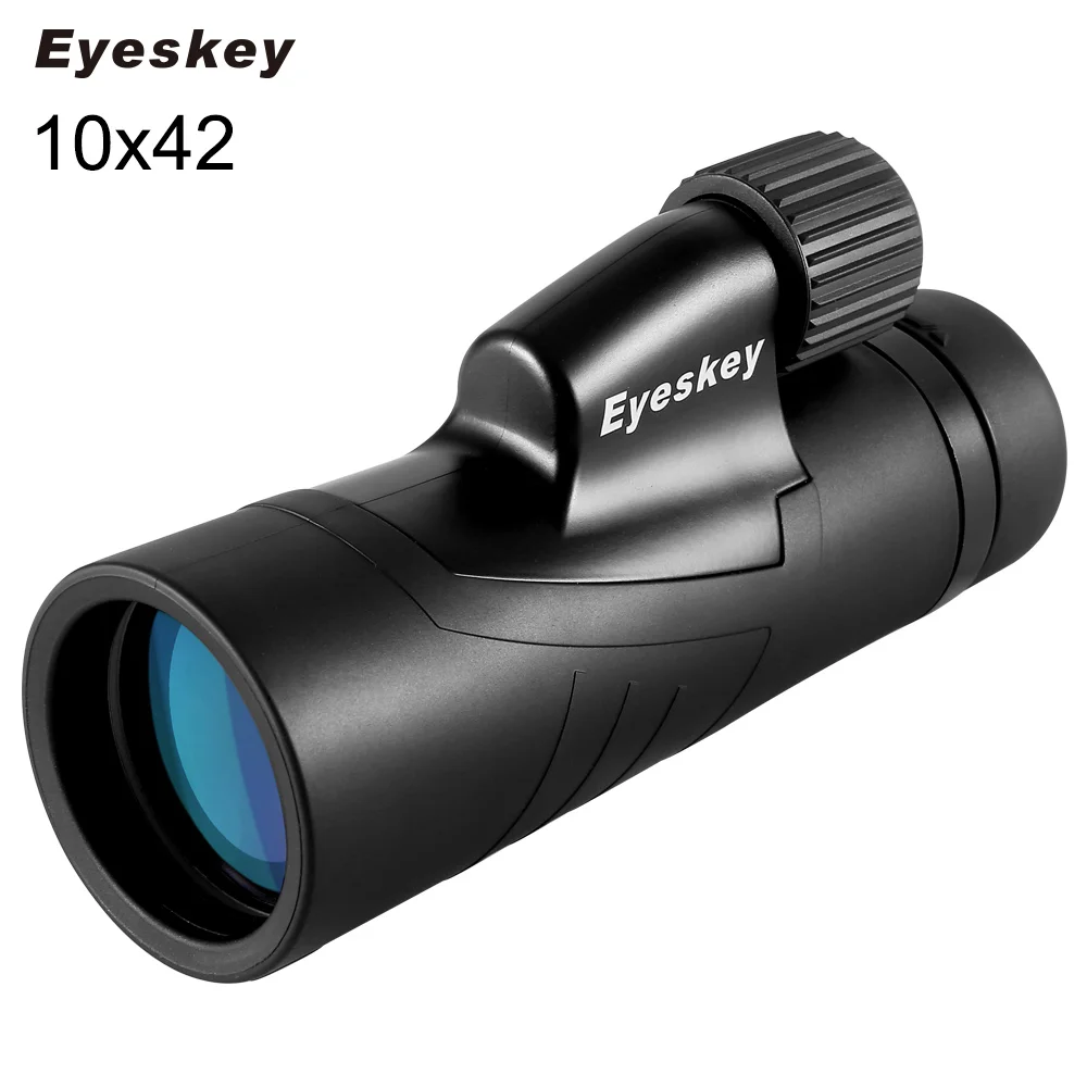 

Eyeskey HD Black BAK4 FMC Optics Portable Waterproof Nitrogen 8x42/10x42 Zoom Monocular Binocular Telescope for Hunting Outdoor
