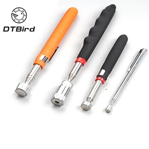 Портативный Телескопический магнитный мини-присоска, портативный инструмент, телескопический захват гайки, болта