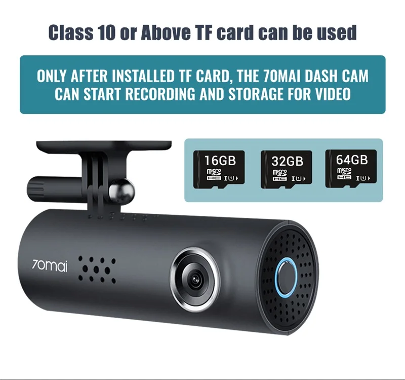 

Xiaomi 70mai Smart Dash Cam 1S 1080P Superior Night Vision 70mai 1S Car Recorder Wifi Car DVR Video Dashboad
