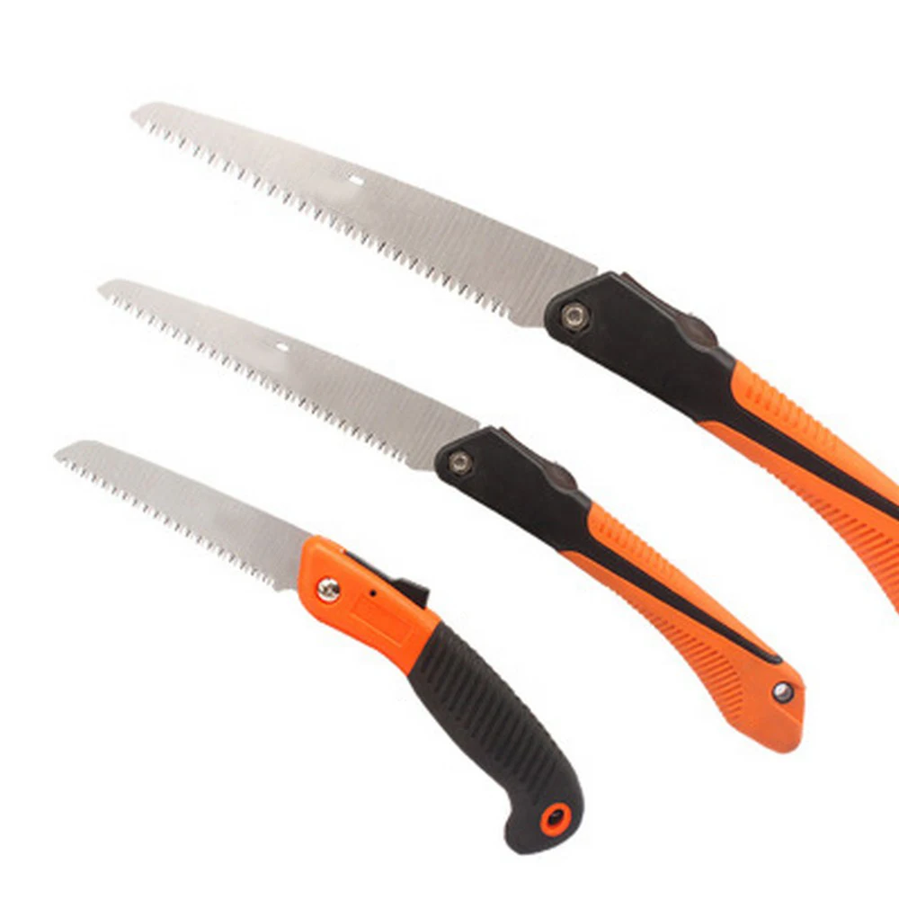 

6" 8" 10" Folding Cutting Hand Tool Folding Mini Saw with TPR Handle Collapsible Saw for Wood Garden