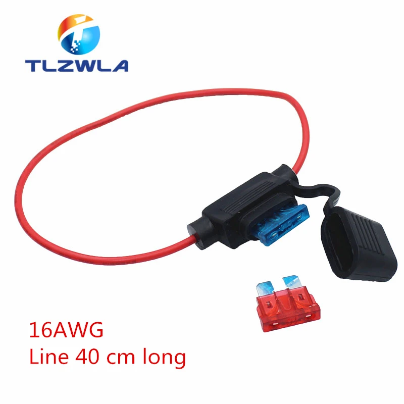 

1pcs 12 Gauge ATC/ATO Inline Fuse Holder with
