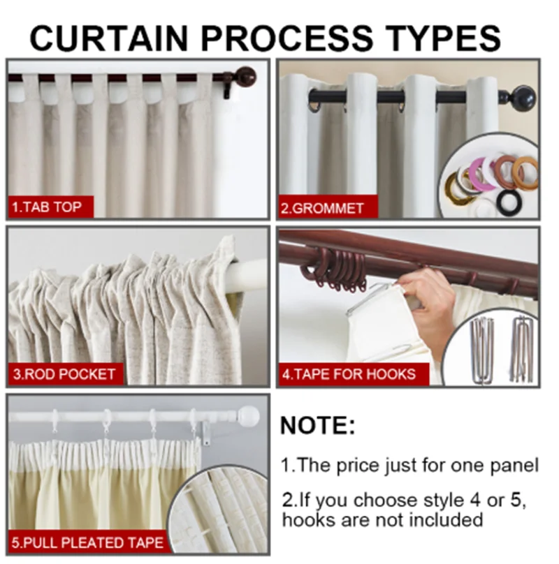 

Topfinel Blackout Curtains For Living Room Solid Bedroom Curtains For Kitchen Modern Window Treatment Thickening Curtain Gray