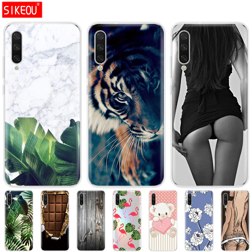 Силиконовый чехол для Xiaomi MI A3 с полной защитой мягкий накладка из ТПУ чехлы