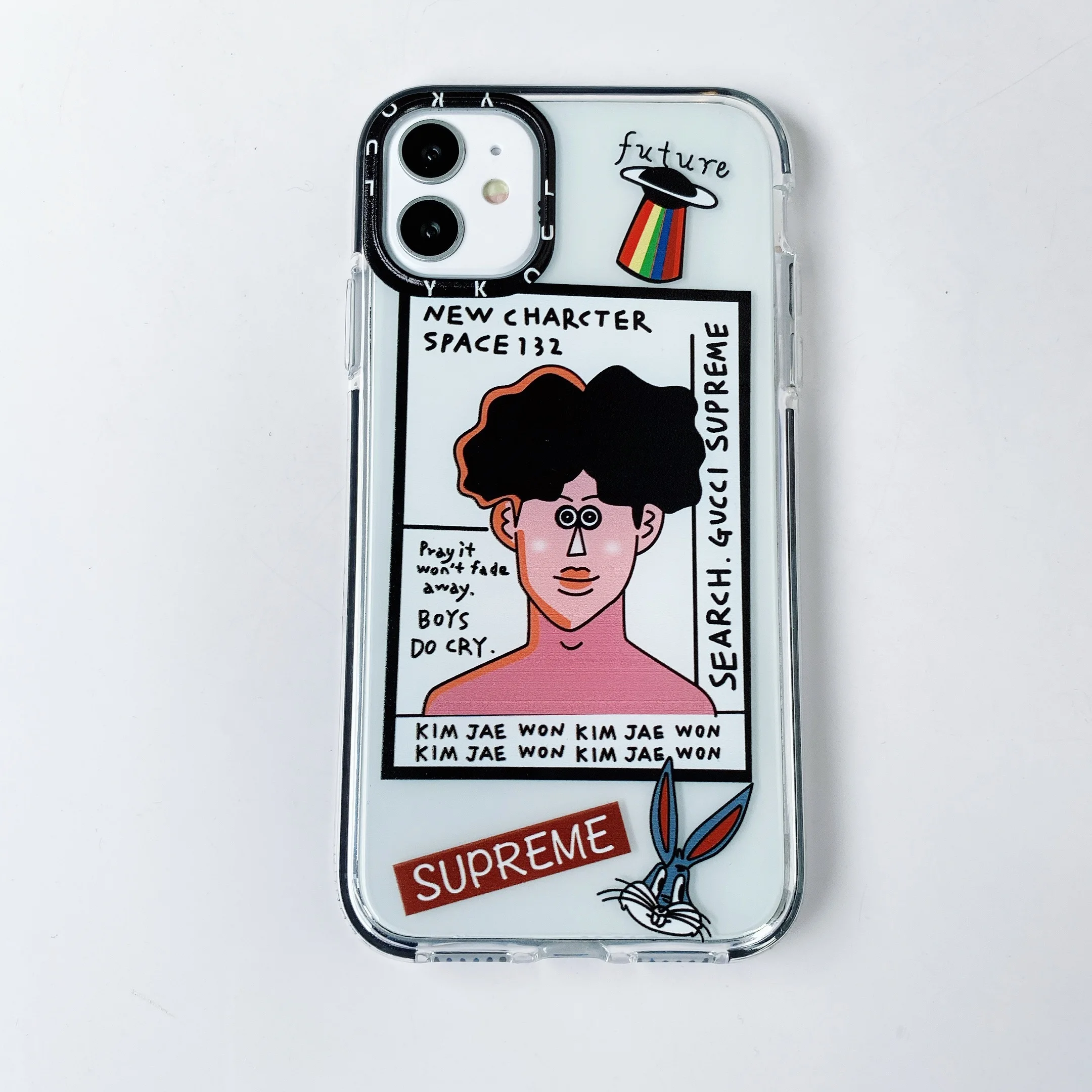 

Fashion Personality Funny Boy Syle Shockproof TPU Phone Case For iPhone 12 11 PRO MAX XS X XR SE 8 7 6 PLUS 6S Coque Funda