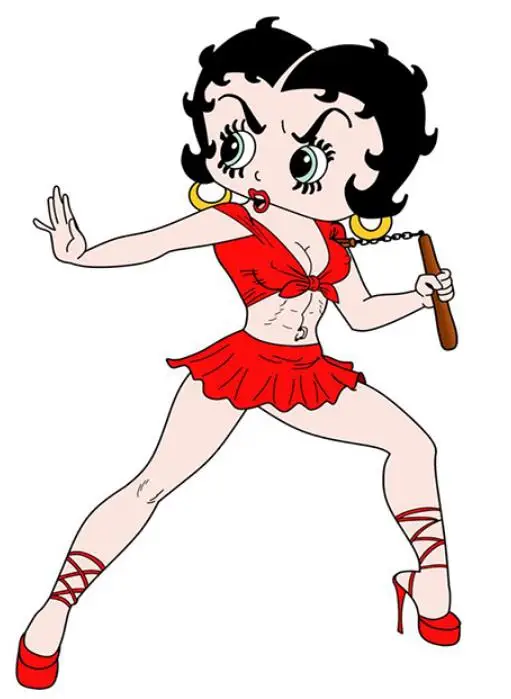 

5D Diamond Painting Betty Boop Picture Diamond Embroidery Cartoon Girl Full Set Full Square / Round Drill Mosaic Cross Stitch ki