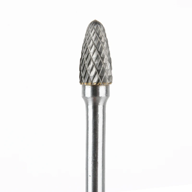 150-160mm Carbide Rotary Burrs 1/4" Rotary Burr File Drill Bits Set Wood Metal Milling Engraving Cutter Files Tool Accessories