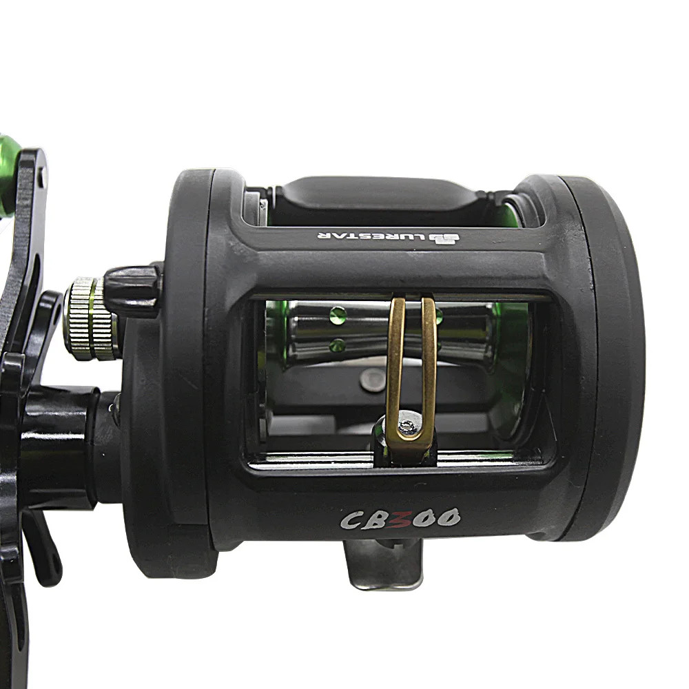 BASSKING троллинговая барабанная Рыболовная катушка для правой руки CB100 CB300 10 + 1BB