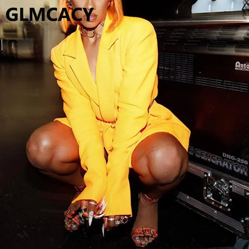 

Women Long Sleeve Notched Lapel Blazer Casual Smart Chic Sport Coat