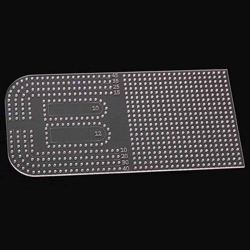 1 шт. трафарет из акрила для кожевенного ремесла | Дом и сад