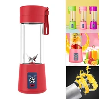 juice cup usb portable juicer cup household blender fruit mixing machine with six blades for home office travel sport