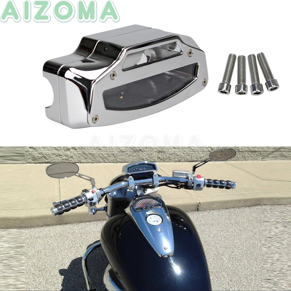 Для SUZUKI Boulevard M109R VZR1800 Заготовка алюминиевый мотоцикл Tach Датчик метр Спидометр Тахометр Крышка корпуса 2006
