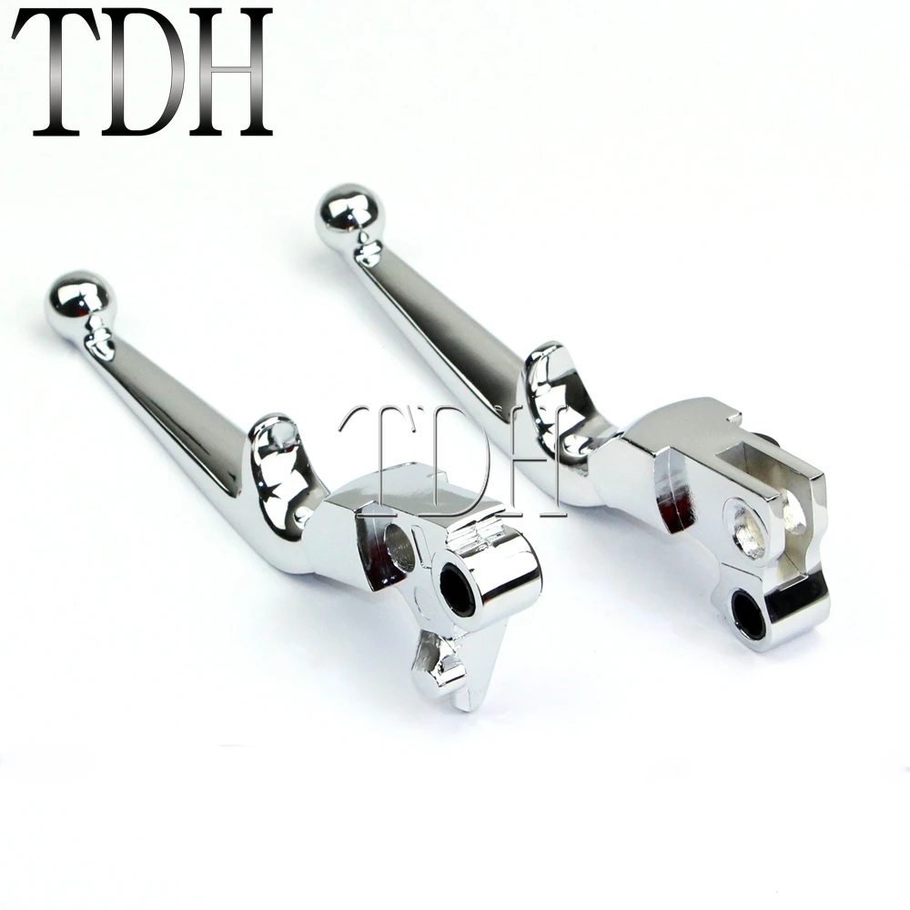 Хромированные рычаги сцепления для мотоцикла руль тормоза ручки Harley Sportster 883 1200 XL