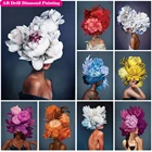 Набор для алмазной живописи 5D сделай сам с квадратными стразами