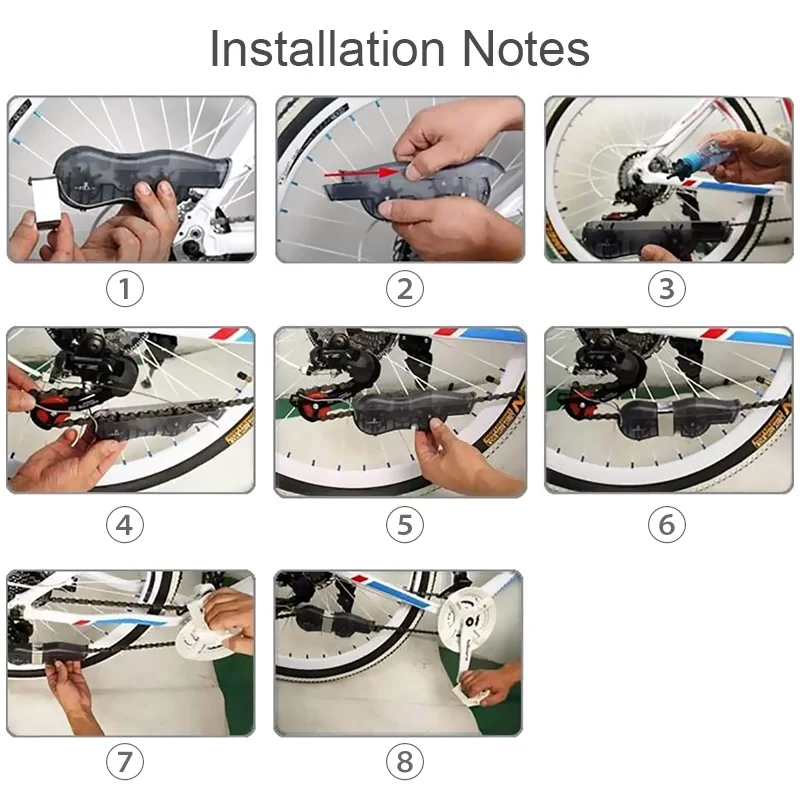 

Portable Bicycle Chain Cleaner Road Mountain Bike Cleaning Machine Outdoor MTB Cleaning Kit Cycling Accessories Dropshipping