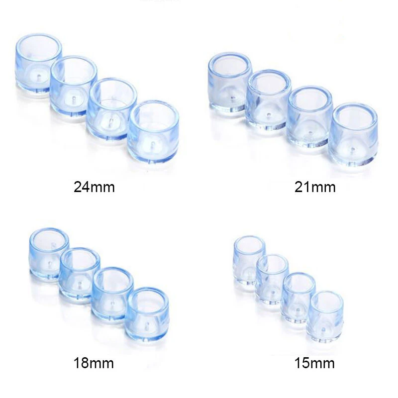 Колпачки для ножек стула 4 шт. Нескользящие Чехлы утолщенные мебельные стола