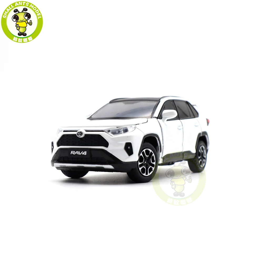 

1/32 JKM RAV4 RAV 4 литые игрушечные модели автомобиль для мальчиков девочек детские подарки звукосветильник