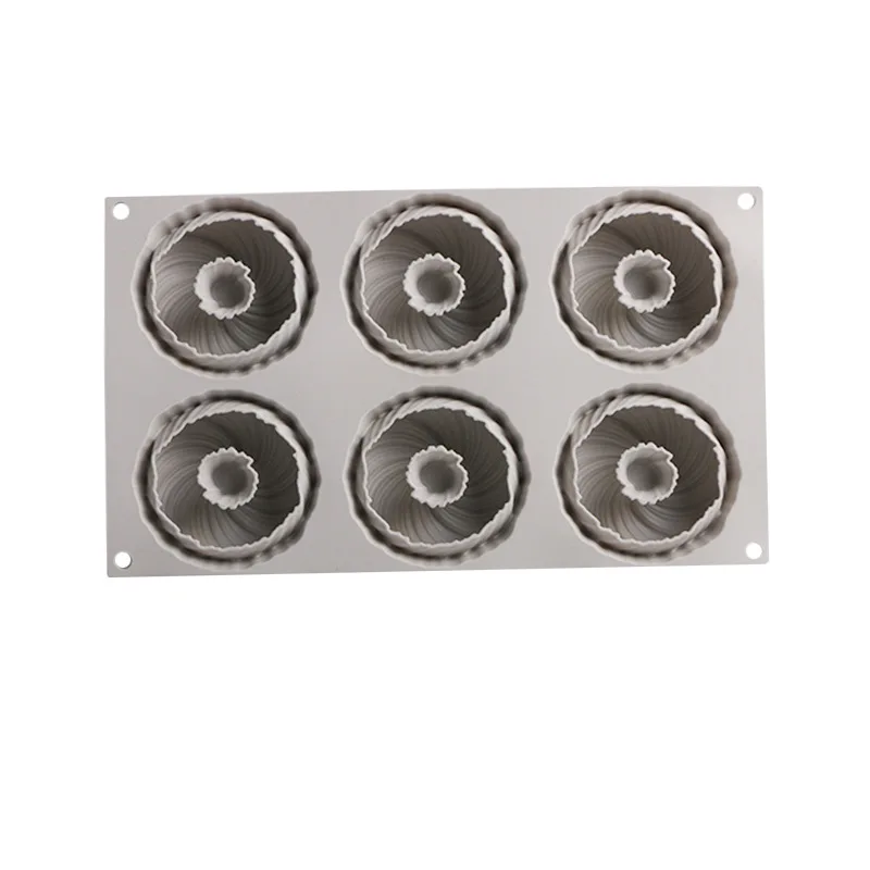 6 cavity шерстяными помпонами формы силиконовые для выпечки тортов и пирожных