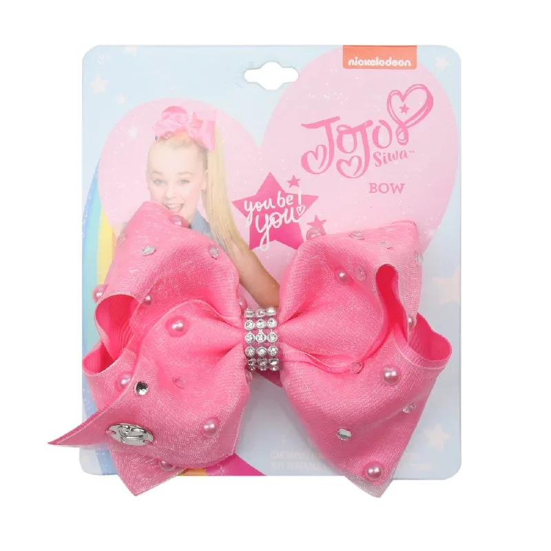 CN 4 5 &quotJoJo Siwa заколки для волос девочек Детская одежда сна розового цвета с