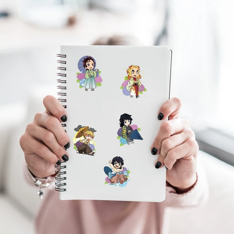 

Ghost Slayer Bubble Sticker Three-dimensional Sticker Diary Cute Child Card Set Bubble Sticker
