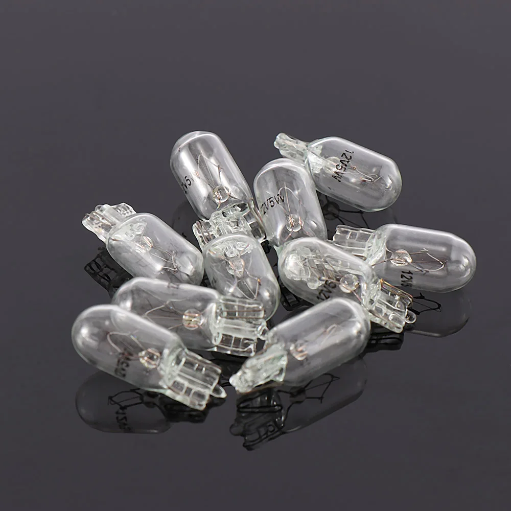 10 шт./компл. теплый белый автомобильный светильник s 12В 5 Вт T10 W5W 194 168 автомобиля