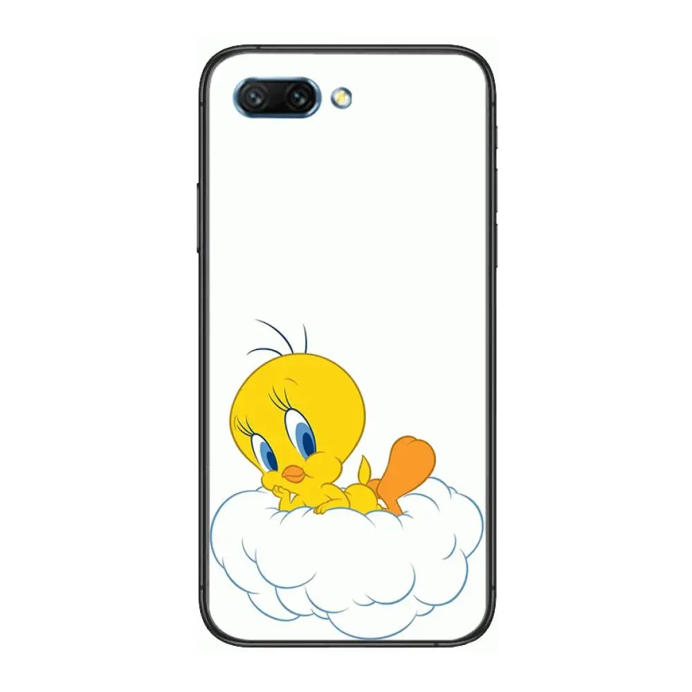 

Tweet Cute clear Phone Case For Huawei Honor 10 9 8 7 N Pro Lite A C RU Black Etui Coque Hoesjes comic fashion