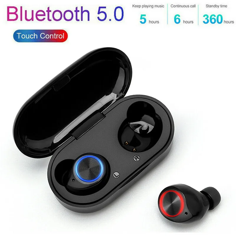Беспроводные наушники TWS Bluetooth 5 0 мини вкладыши для IOS Android цветов 2020|Наушники и