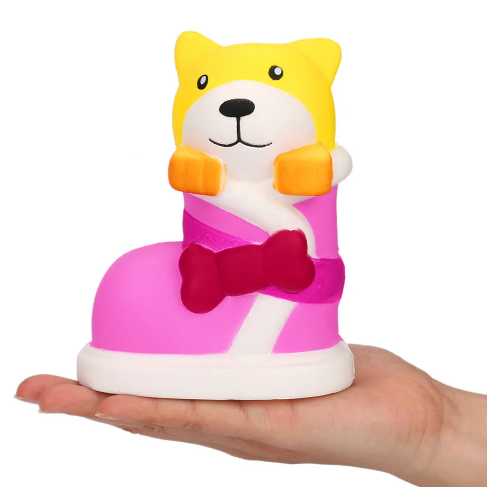 Мягкие милые ботинки Собака ароматический крем медленно поднимающаяся игрушка
