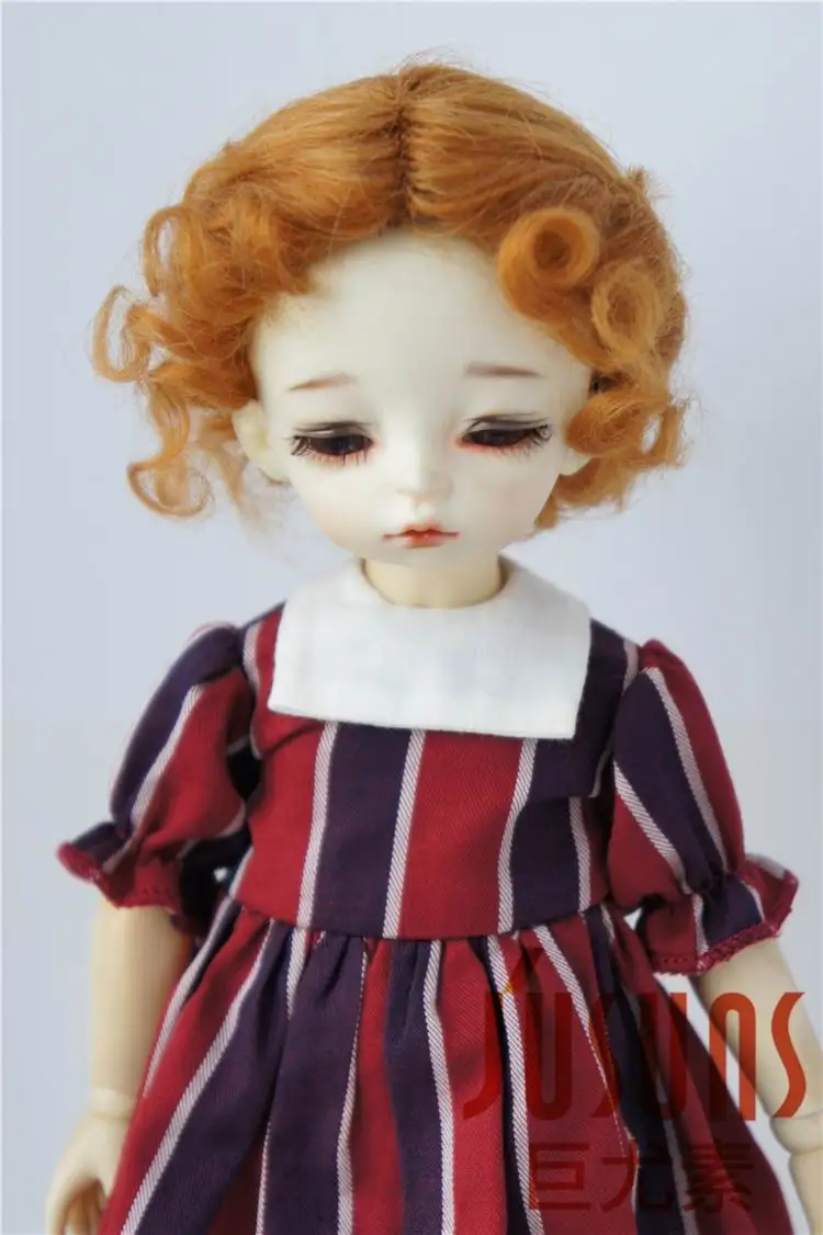 JD089 1/6 1/4 1/3 классический твист парик для куклы мохеровый Размер 6 7 дюймов 8 9 кукла