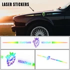 Автомобильная лазерная наклейка, автомобильная Наклейка на окно, водонепроницаемые креативные Светоотражающие буквы для SAAB 93 95 Saab 9-3 9-5 900 9000, автомобильные аксессуары