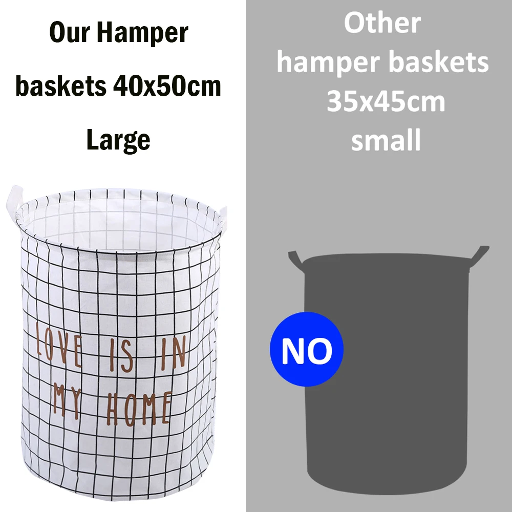 Водонепроницаемый складной тканевый арт грязная одежда ведро для хранения