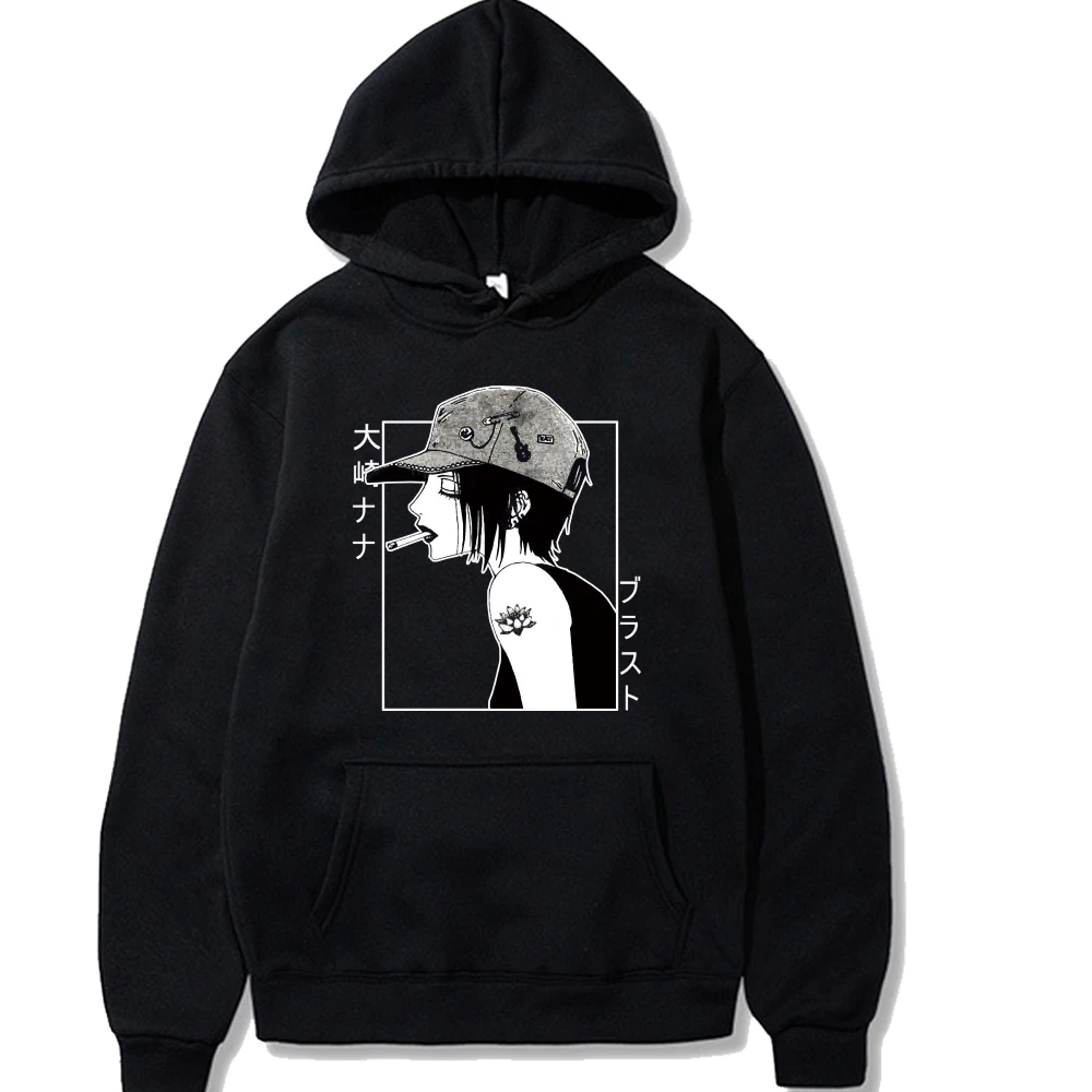 

New Anime Hoodie Nana Osaki V-neck Pullovers Tops Male and Female